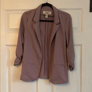 American Rag Pink Blazer Relaxed Fit Notched Lapels